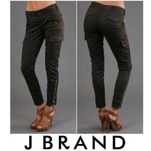 RARE J Brand Houlihan Sateen Zip Cargo Pants - N05